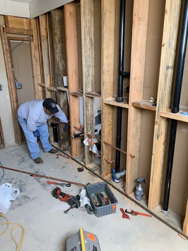 Commercial rough-in plumbing for Gas Line Repair in East St. Louis